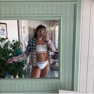 custom dip bleached flannel